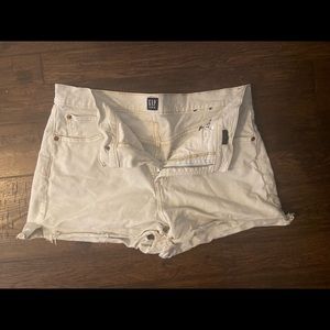 Cool ultra high rise gap short shorts